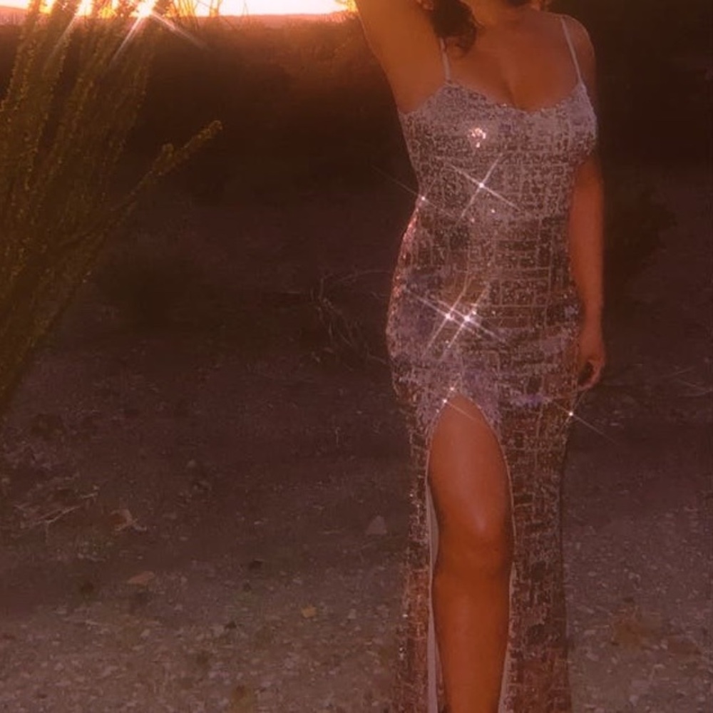 Dress the Population Giovanna Sequin Formal Gown XL - Picture 4 of 4